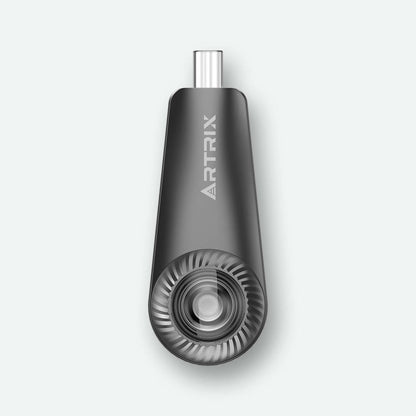ARTRIX tragbarer Vaporizer für Konzentrate, kompakt und benutzerfreundlich.