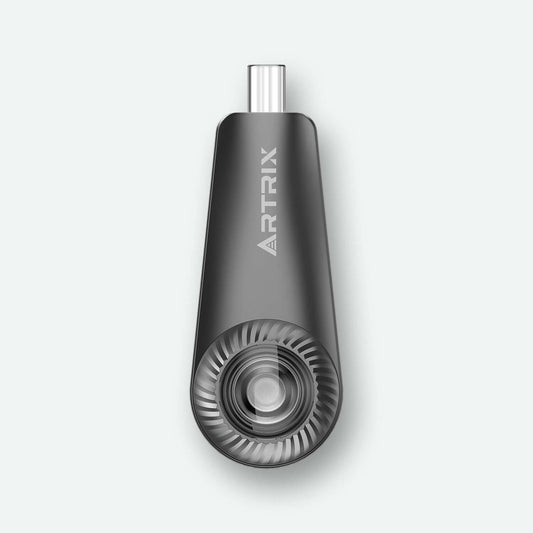 ARTRIX tragbarer Vaporizer für Konzentrate, kompakt und benutzerfreundlich.